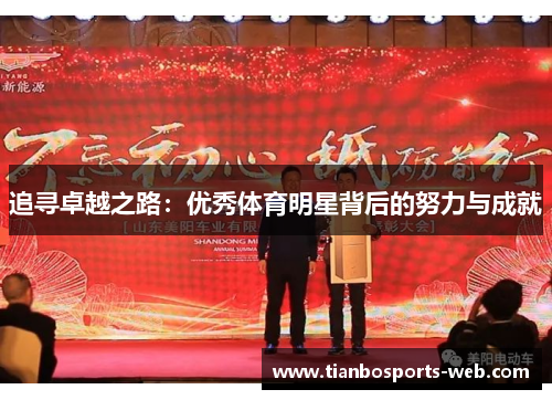 追寻卓越之路：优秀体育明星背后的努力与成就